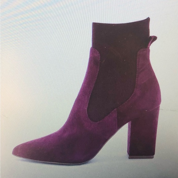 STEVE MADDEN RICHTER BOOTIE - 7.5 MAROON - Picture 7 of 7